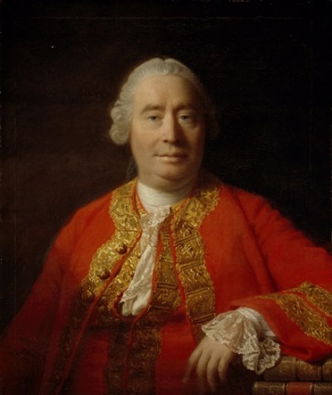 painting of David Hume